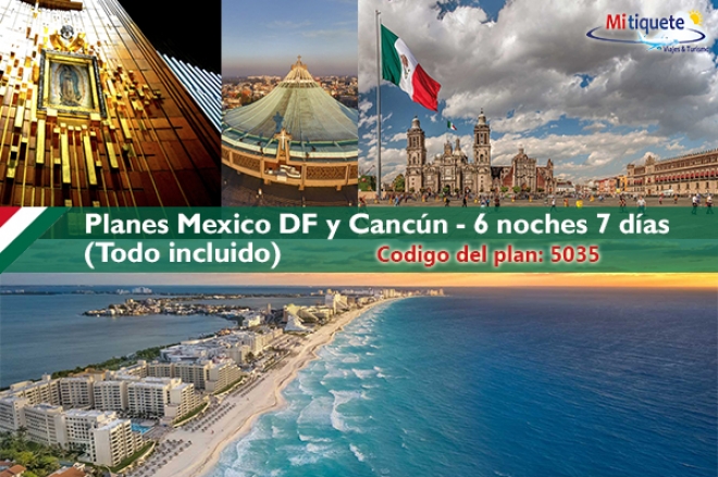 tour mexico df y cancun desde bogota